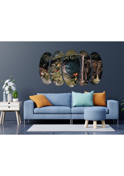 Hobbit Köy Shıre Mdf TABLO-2983