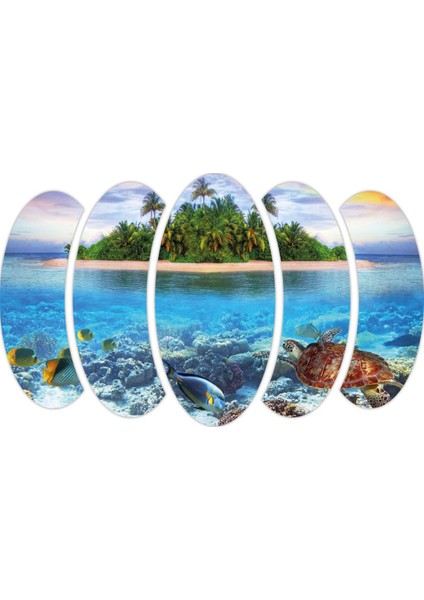 Deniz Kaplumbağası Mdf Tablo-1760