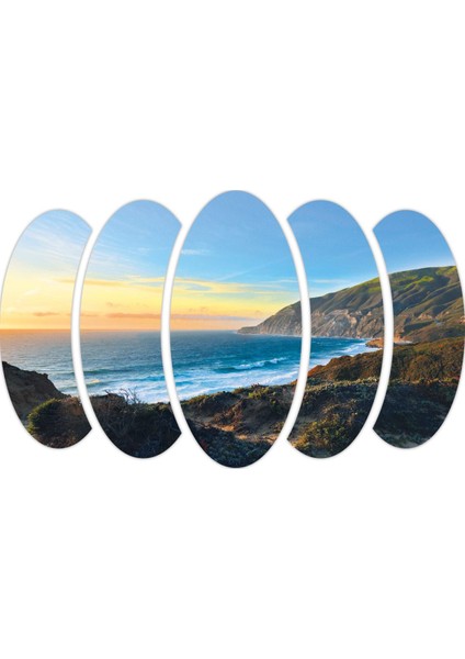 Sahil Kıyı Deniz Mdf Tablo-1950