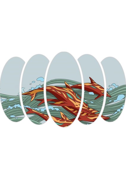 Yunus Balığı Mdf Tablo-1852