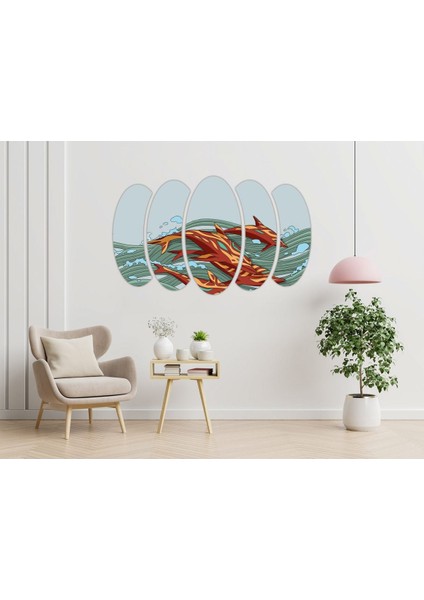 Yunus Balığı Mdf Tablo-1852 modelleri