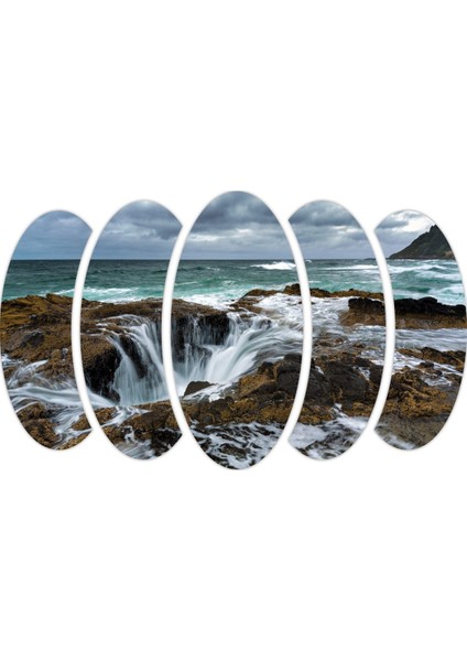 Sahil Kıyı Deniz Mdf Tablo-1985