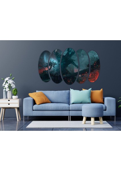 Yüzüklerin Efendisi Mdf Tablo-3033