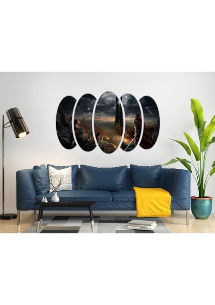 Yüzüklerin Efendisi Mdf Tablo-3037