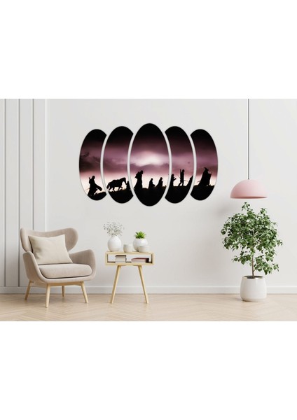 Yüzüklerin Efendisi Mdf Tablo-3041