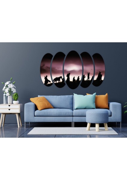 Yüzüklerin Efendisi Mdf Tablo-3041