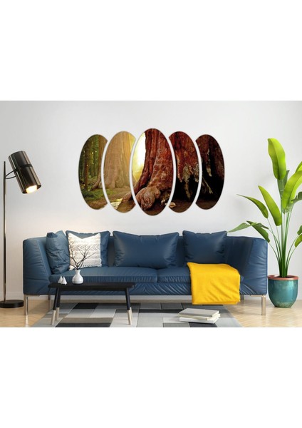Ağaç Orman Mdf Tablo-3143