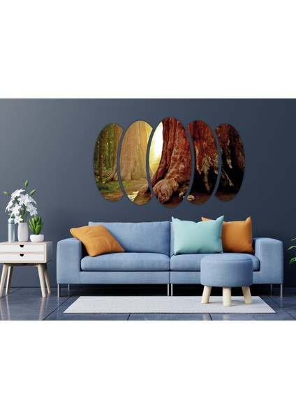 Ağaç Orman Mdf Tablo-3143
