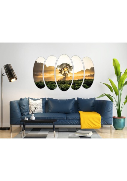 Ağaç Manzara Mdf Tablo-3126