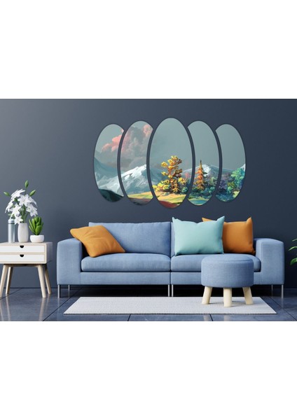 Manzara Painting Mdf Tablo-3149