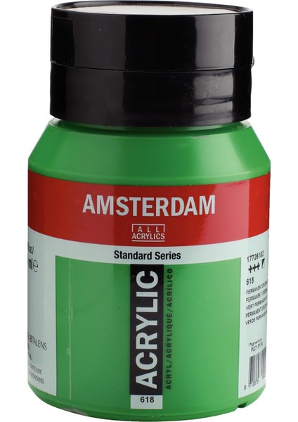 Standart Akrilik Boya 500 ml Permanent Green Light