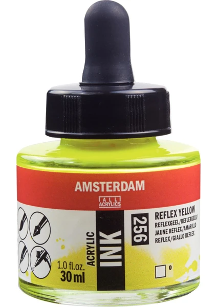 Akrilik Mürekkep Boya 30 ml Reflex Yellow