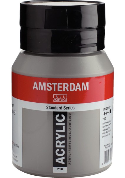 Standart Akrilik Boya 500 ml Neutral Grey