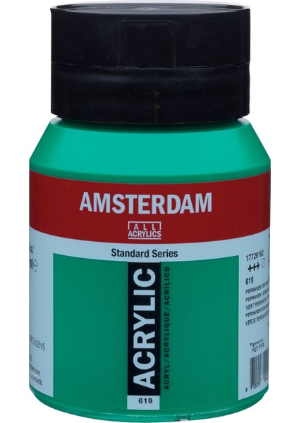 Standart Akrilik Boya 500 ml Permanent Green Deep