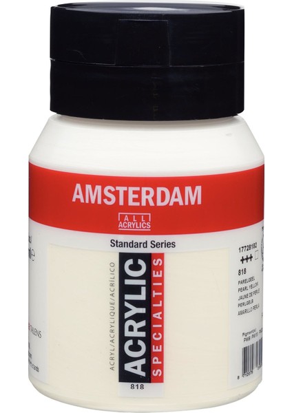 Standart Akrilik Boya 500 ml Pearl Yellow