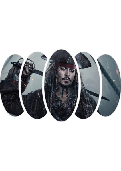 Jack Sparrow Karayip Korsanları Mdf Tablo-3419