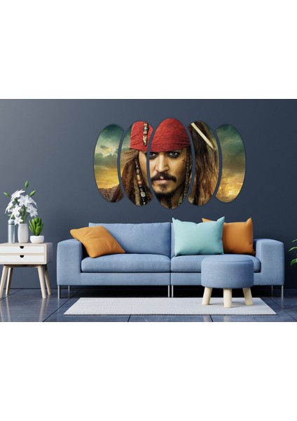 Jack Sparrow Mdf Tablo-3403