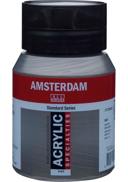 Standart Akrilik Boya 500 ml Graphite