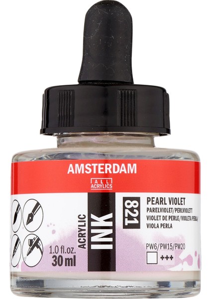 Akrilik Mürekkep Boya 30 ml Pearl Violet