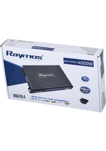 Rym-70.4 4000WATT 4X70RMS Bass Kumandalı Oto Amfi indirimleri