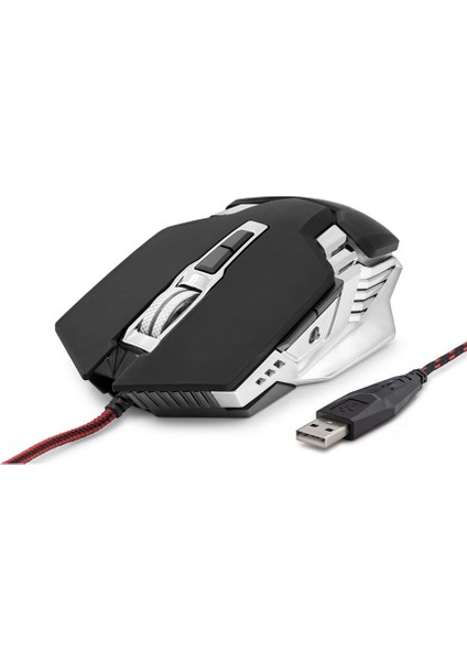 HDXG27 Mouse Kablolo Oyun USB Rgb Max 6400 Dpı