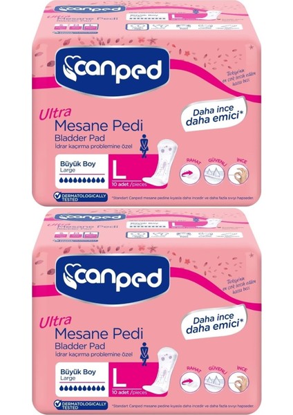 Mesane Pedi Ultra Large-Büyük 20 Adet