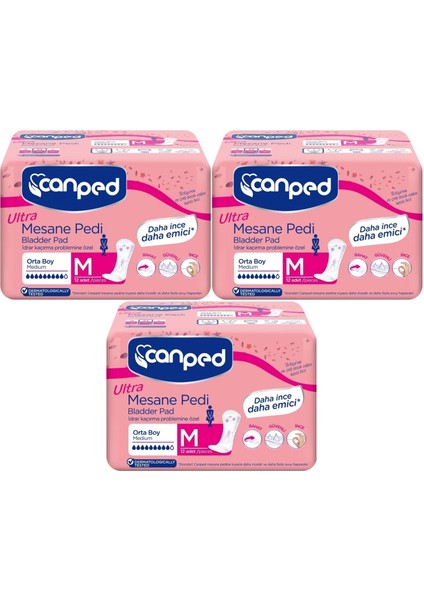 Mesane Pedi Ultra Medium-Orta 36 Adet