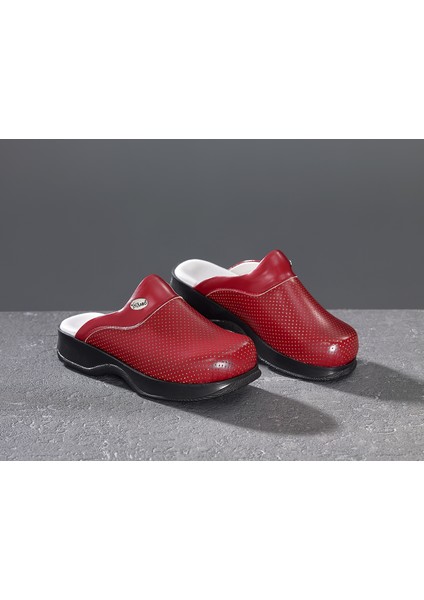 20TASARIMTERLIK Kırmızı Sabo Terlik