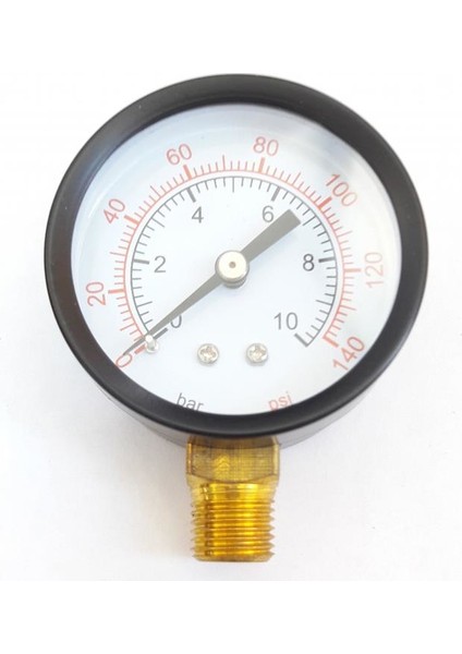 Manometre 50X10 Bar