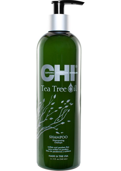 Chı Tea Tree Oil Nemlendirici Ve Yatıştırıcı Şampuan 355Ml