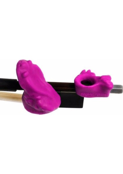 Yay Tutma Aparatı-Bow Hold Buddies For Violin&viola Purple/mor