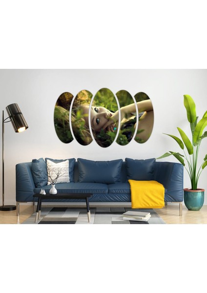 Kadın Güzellik Mdf TABLO-1058