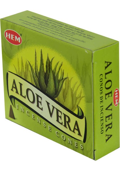 Aloe Vera Kokulu 10 Konik Tütsü - Aloe Vera