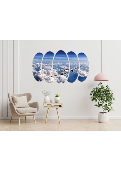 Uçak Gökyüzü Mdf TABLO-1324 modelleri