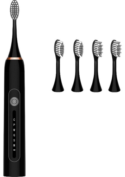X7 Sonic Titreşimli Şarjlı Diş Fırçası+4 Başlık