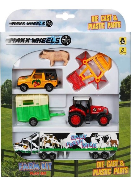 Parstek Maxx Wheels Araçlı Çiftlik Seti