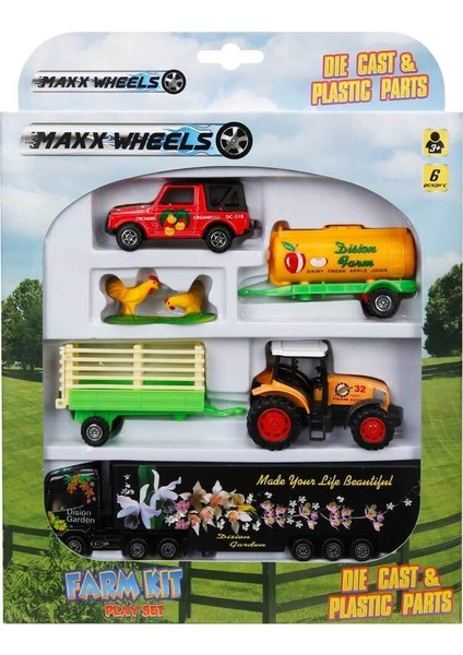 Parstek Maxx Wheels Araçlı Çiftlik Seti