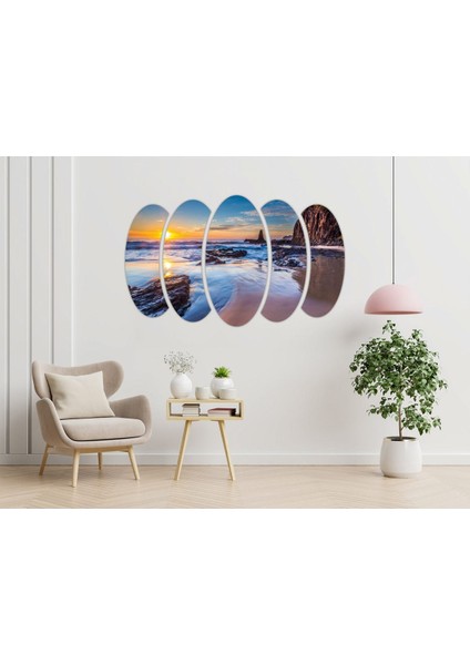 Sahil Kıyı Deniz Mdf Tablo 2120