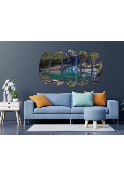 Şelale Manzara Mdf Tablo 2216