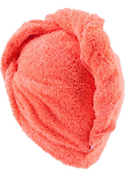 Mikrofiber Saç Havlusu - Turuncu Nabaiji 961058 fırsatları