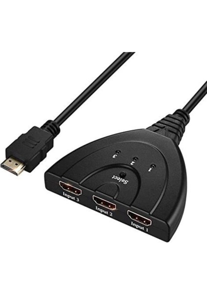 hdmi Çoklayıcı Switch 3 Port Çoğaltıcı