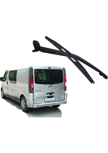 İnwells (Şentürk) Renault Trafic (2001-2014) Arka Silecek Kolu ve Silecek (Komple Takım)