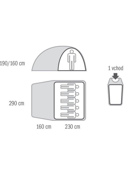 Bıgless 5 Kısılık Cadır