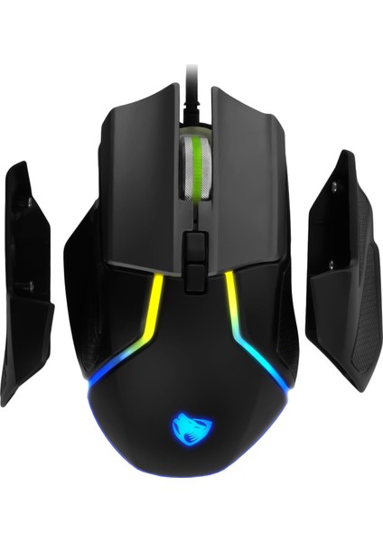 Strike 0575 RGB Kablolu Gaming Mouse Gri