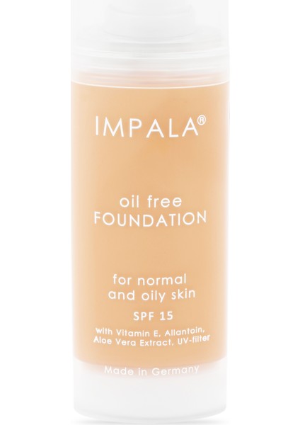 Fondöten Yağlı Cilt (Valfli)- Foundation For Oily Skin No: 1