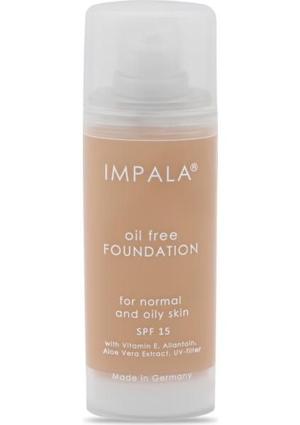 Fondöten Yağlı Cilt (Valfli)- Foundation For Oily Skin No: 3