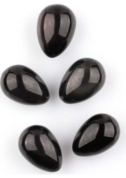 Obsidyen Doğal Taş Yumurta