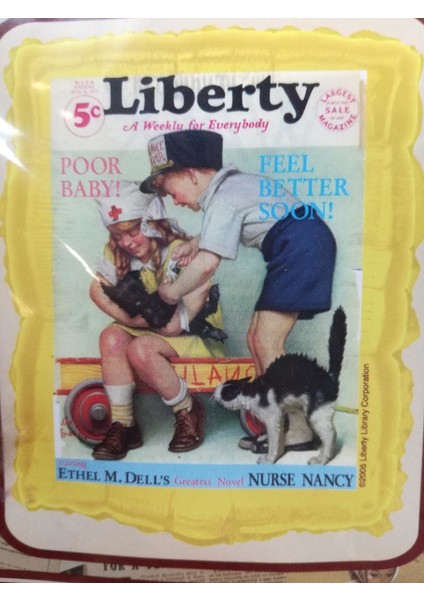 Folyo Balon Liberty Feel Better Soon! 23'' D.ü 6tl