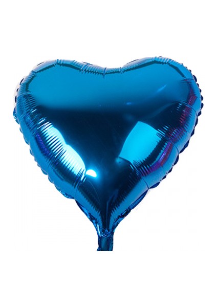 Folyo Balon Kalp Mavi 24'' D.ü 7,5tl
