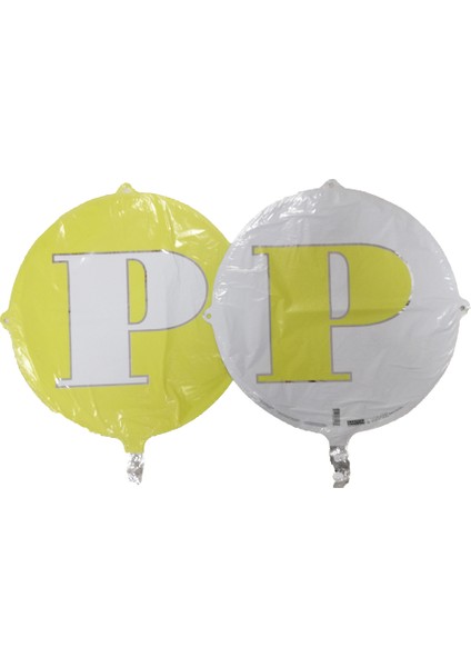 Folyo Balon Harf P Sarı 18''
